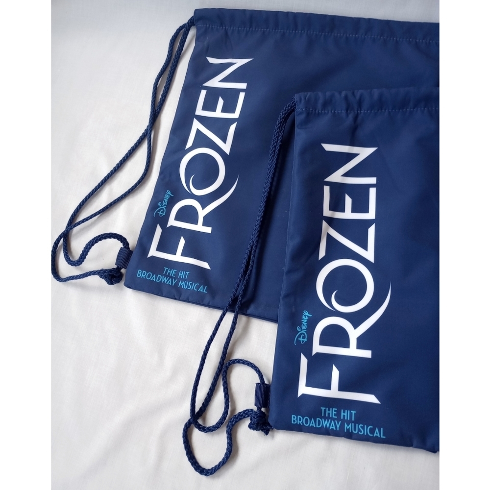 Disney's Frozen on Broadway▪️VIP Drawstring Bookbag Bundle - Picture 2 of 5